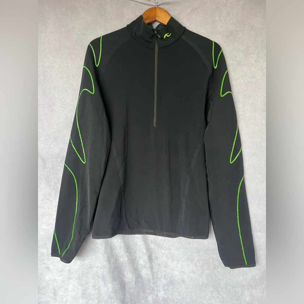 Kjus Halfzip Midlayer Ski/ Snowboarding Jacket Si… - image 1